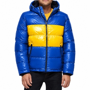 Oem Custom <b>Waterproof</b> Zipper Bubble Jacket Durable Down <b>Padded</b> Bubble Puffer Jacket For Men Wholesale Good Material - Product Image 1