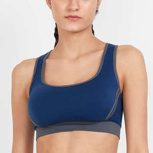 Soutien-gorge de sport robuste pour femme, grande taille, maintien élevé à l'avant, respirant, séchage rapide, pour le yoga, en Spandex/Nylon, prix raisonnable - Product Image 1