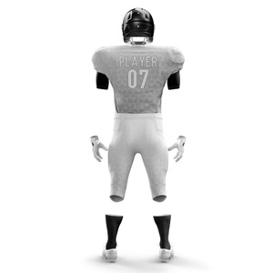 Premium Sublimated Printed American Football Uniform Set Custom Football Jerseys Pants 100% Polyester Custom Logo <b>Elite</b> Team - Product Image 2