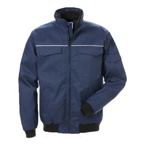 Veste de sécurité réfléchissante en maille 100% polyester Haute visibilité Classe 1 ANSI Sécurité routière Logo personnalisable Vêtements de travail imperméables - Product Image 1