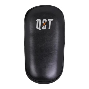 Premium Leather Thai Kick Pads Heavy Duty Strike <b>Shield</b> Curved Design Muay Thai Training Commercial Grade OEM Factory Direct - Product Image 3