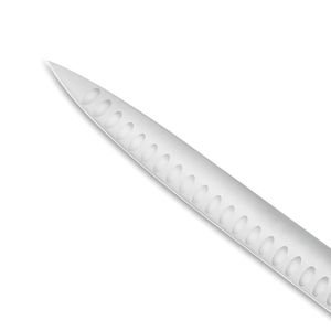 Couteaux à découper tranchants avec lame longue en acier inoxydable et manche en bois pour la viande, la volaille, les rôtis, la découpe et l'usage professionnel - Product Image 4