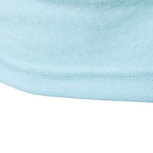 เสื้อเชิ้ตผู้ชายแบบใหม่ ระบายอากาศได้ดี ผ้าถักเนื้อแน่น สไตล์สมาร์ทแคชชวล พร้อมโลโก้ด้านหน้า บริการ OEM ขายส่ง ขายดีที่สุด - Product Image 2