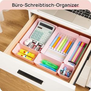 25 PCS Versatile 4-Size <b>Plastic</b> Drawer Organizers Set Makeup Bed <b>Storage</b> <b>Bins</b> Bathroom Organizer Organizers Organizer Makeup - Product Image 6
