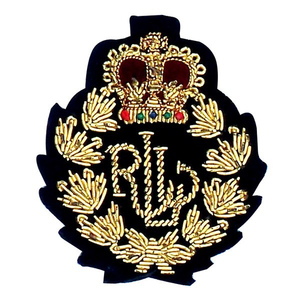 Most Selling Designer Badges Customized Embroidered Patches Wholesale Comfortable Sewed Badges Low Price Customized Safety <b>Pin</b> - Product Image 6
