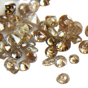 1-2มิลลิเมตรแชมเปญรอบตัดเพชรธรรมชาติหลวมแชมเปญเพชร - Product Image 5