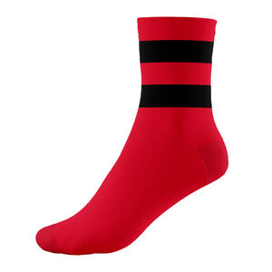 Premium Quality Knitted Compression Crew <b>Socks</b> Breathable <b>Thick</b> Cotton for Daily Life Football Soccer - Product Image 3