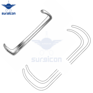 Retractor Farabeuf de 12 cm / 4-3/4 Pulgadas, Juego de 2 Retractores Quirúrgicos de Acero Inoxidable Premium para Retracción de Tejidos y Exposición de Heridas - Product Image 6