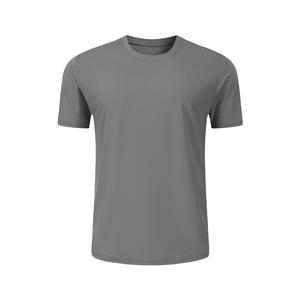Conjunto de Camisetas Personalizadas de Cuello Redondo para Hombre, Camisetas Básicas de Algodón y Poliéster Lisas al por Mayor, Fabricante OEM ODM Deportivo Casual - Product Image 5