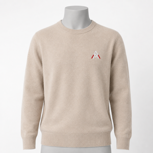 Nouveau design – Pull en cachemire respirant personnalisé avec logo, col rond classique, pour homme, séchage rapide, idéal pour l'hiver – Vente en gros - Product Image 1