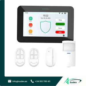 Sudex CP10 7 Inch IPS Full Color <b>WiFi</b> 4G GSM Smart Home Security Alarm System Alexa Kit Sensor Siren Safe New Version Use - Product Image 1
