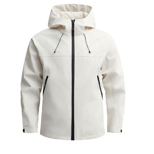 Chaqueta Softshell Impermeable y Cortavientos para Hombre con Logotipo Personalizado, Chaqueta Deportiva de Montaña con Capucha para Senderismo al Aire Libre, Ropa Técnica Transpirable - Product Image 5