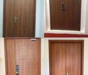 WPC wood-<b>plastic</b> composite doors are completely waterproof – suitable for bathrooms and homes. - Product Image 4