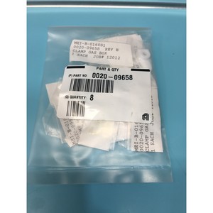 Lote de 8 Abrazaderas para Caja de Gas AMAT 0020-09658, 145770 - Equipo y Piezas de Semiconductores de Confianza de Global Legacy - Product Image 5