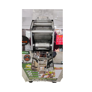 Hydroplus International stainless steel sugarcane <b>juice</b> <b>machine</b> three diamond rollers gear box overload reverse forward durable - Product Image 2