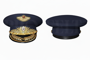 Apparel Accessories Uniform Custom Made Wool Comfortable Outdoor Breathable All Season Solid Color Embroidery Badge Peak <b>Caps</b> - Product Image 3