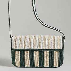 Bolso de hombro de verano hecho a mano para mujer, con bordado de cuentas de semillas, de moda, con múltiples diseños y de excelente calidad. - Product Image 6