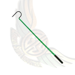 Màu xanh lá cây nhanh chóng ngành công nghiệp thép không gỉ rắn móc cho bò sát bắt và nhỏ rắn quản lý - Product Image 4