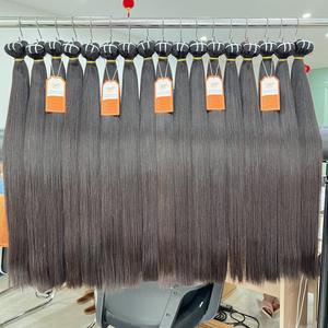 Paquets disponibles trame osseuse droite cheveux humains vietnamiens de qualité supérieure prix de gros 100% donneur brut - Product Image 2