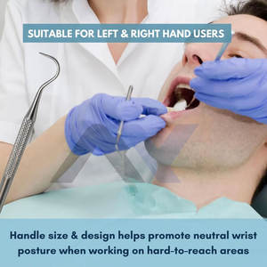 Sonde dentaire 23 en acier pour hygiéniste, avec fonction de détartrage et de dépose de tartre, instrument endodontique manuel - Product Image 4