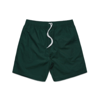 Shorts de bain en nylon pour hommes avec construction respirante et matière à séchage rapide pour un style de vie actif à la plage