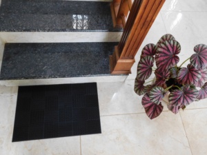 Tapis en caoutchouc à picots 40x60cm, tapis en caoutchouc côtelé royal, tapis 100% caoutchouc - Product Image 2