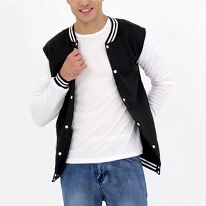 High quality windproof <b>slim</b> <b>fit</b> baseball breathable custom logo wholesale manufacturer stylish custom logo unisex varsity <b>jacket</b> - Product Image 6