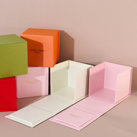 Vente en gros de boîtes à cupcakes en carton de luxe personnalisées boîtes rigides d'emballage de bonbons pour aliments et sucre
