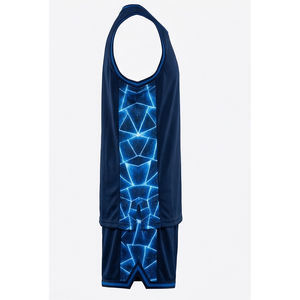 Uniforme de Baloncesto Sublimado Personalizado, Conjunto de Camisetas con Impresión de Alta Definición para Clubes Escolares y Juego Profesional - Product Image 4