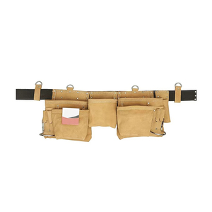 New Arrival Best Selling Customized Solid Color Genuine Leather Knife Roll Bags Own Logo Custom Label OEM Support Tool Bags - Product Image 1