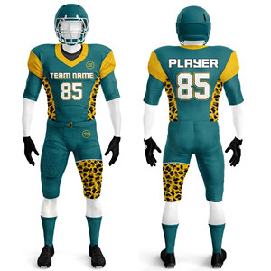 Uniforme de football américain sur mesure, tissu respirant de haute qualité, unisexe, taille XL, ensembles élégants, vêtements pour joueurs adultes - Product Image 4