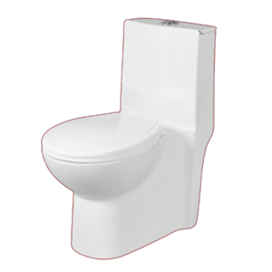 Inodoro de cerámica Inodoro de una pieza Inodoro DE AGUA DE LA India Acabado brillante Inodoro de una pieza - Product Image 2