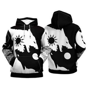 Sudadera con capucha unisex 100% algodón para hombre, de peso pesado, corte holgado, cálida, con cremallera, de secado rápido, OEM al por mayor 2026 - Product Image 3