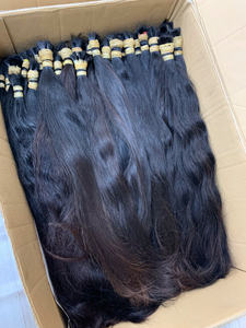 Materia prima de alta calidad procedente de Vietnam, cabello natural para extensiones de cabello, precio al por mayor, 1 kg, longitudes de 40 cm a 90 cm - Product Image 2