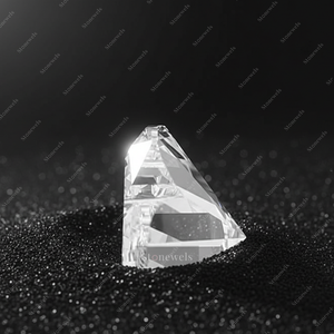 Diamant synthétique de qualité supérieure en forme de nuage, cultivé en laboratoire, HPHT CVD DEF VVS VS1, certifié, pour bijoux fins - Product Image 2