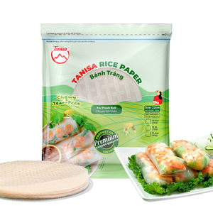 Papel de Arroz Vietnamita para Rollitos Frescos – Producción Directa de Fábrica, FSSC, HALAL, ISO, HACCP, Exportación a Múltiples Países - Product Image 1