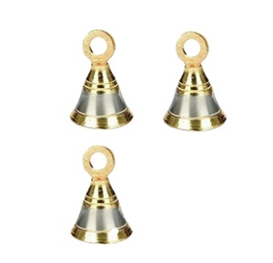 Cloches suspendues de jardin de qualité authentique, carillon éolien, cloches suspendues traditionnelles indiennes, décoration par le fabricant - Product Image 3