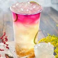 Bebida de Té de Burbujas Orgánica 3Q Premium Lista para Beber, Sabores Mixtos, con Gelatina Frutal y Perlas Blancas en Bolsa de 1 kg, al Mejor Precio