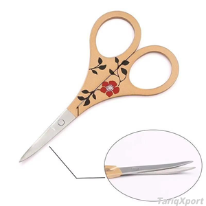 Custom Logo Vintage Gold Stainless Steel Cuticle <b>Nail</b> Scissors Professional Manicure Pedicure Tool - Product Image 6