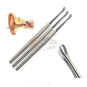 Pet Ear Hair <b>Puller</b> Wax Cleaner Stainless Steel Flat Handle Manual Grooming <b>Tool</b> for Dogs Cats Professional Ear Cleaning Tweezer - Product Image 3