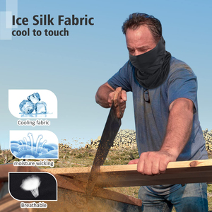 Summer Balaclava Windproof Sandproof Full Face Mask For Desert Safari Travel Breathable Sun Protection Cool <b>Head</b> <b>Cover</b> - Product Image 4