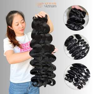 Extensiones de Cabello Humano Vietnamita Ondulado Natural de Grado 12A para Mujer, Tendencia en Cabello Ondulado - Product Image 4