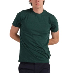 T-shirts à col rond et manches courtes 100% coton, coupe ample, anti-boulochage, broderie, marque privée - Product Image 4