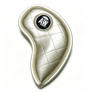 Se Aceptan Pedidos Personalizados Pequeños: Juego de Fundas Premium para <span class=keywords><strong>Palos</strong></span> de Golf o Putters de Madera con Logotipo Personalizado, Bordado en Cuero PU - Product Image 1