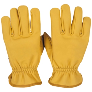 ถุงมือหนังแพะเกรดหนักสำหรับงานอุตสาหกรรม ก่อสร้าง ขับขี่ และป้องกันส่วนบุคคล - Product Image 1