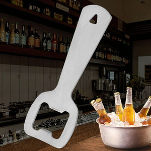 Ouvre-bouteille en acier inoxydable de qualité supérieure, ouvre-bouteille de taille personnalisée et de couleur argentée pour accessoires de bar - Product Image 6