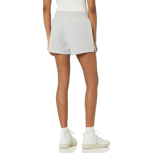 Shorts de sport pour femmes, taille haute, poches latérales, mélange de molleton brossé doux, extensible dans les 4 sens, vêtements de fitness - Product Image 2