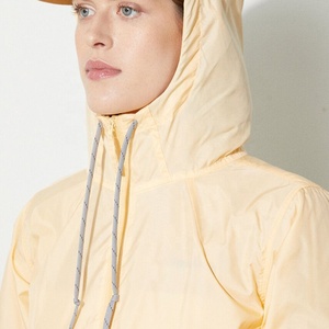 2026 <b>Ladies</b> Solid Color Regular Waterproof Canvas Windbreaker Trench Outwear Jacket Autumn Winter <b>Coat</b> Wholesale Fashion - Product Image 4
