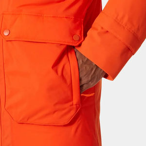 Chaqueta de invierno con capucha para hombre, a prueba de viento, forro polar Sherpa, abrigo cortavientos, ropa exterior cálida, parkas en oferta. - Product Image 4
