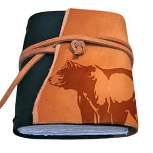 Diario de Cuero Premium con Cierre de Lazo, Cuaderno A5 Ligero para Escritura Personal, Profesional y de Viajes - Product Image 1